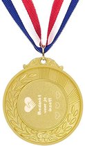 Akyol - bedankt voor je inzet medaille goudkleuring - Bedankt - bedankt voor alles - cadeau - bedankje - gift