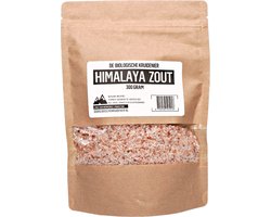 De Biologische Kruidenier Himalaya Zout - 300gr - grof - roze zout - navulling - hersluitbare zak
