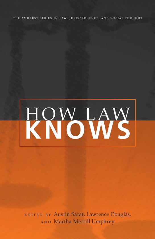 Foto: The amherst series in law jurisprudence and social thought how law knows