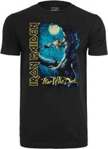 Mister Tee Iron Maiden - Upscale X Iron Maiden Fear of the dark Heavy Oversize Heren T-shirt - L - Zwart