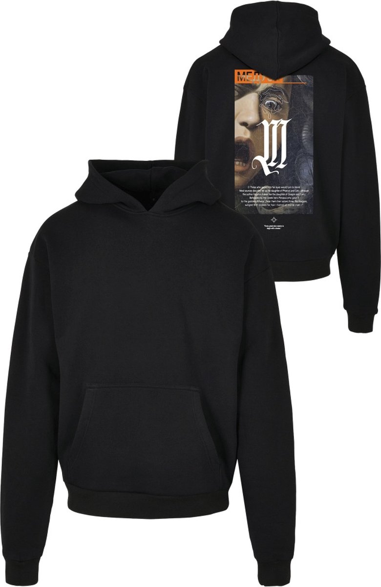 Mister Tee Dusa Painting Heavy Oversize Hoodie/trui S Zwart