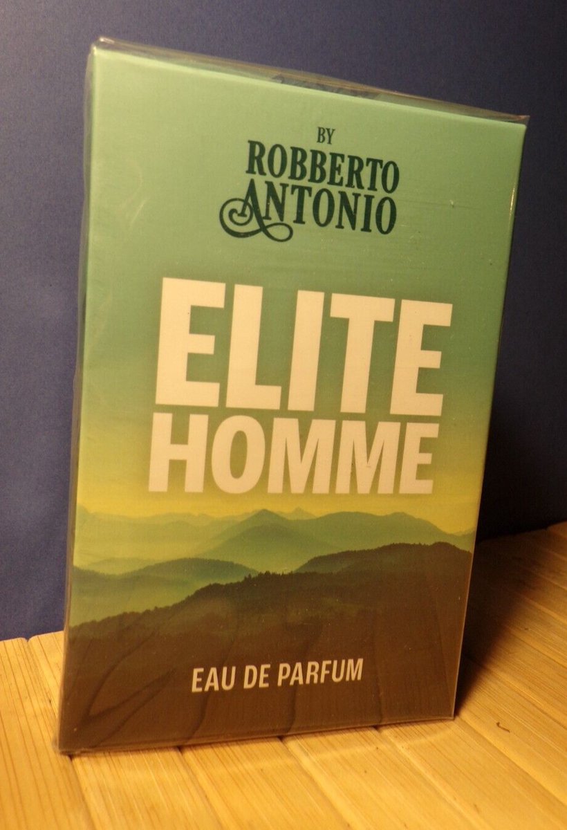 ELITE HOMME - ROBERTO ANTONIO - 100 ML EDP PERFUME FOR MEN - 100% NEW