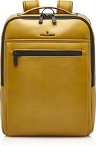 Castelijn & Beerens - Sac à dos pour ordinateur portable Nappa X Victor 15.6 RFID | jaune - jaune