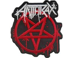 Anthrax - Pent Logo Patch - Multicolours
