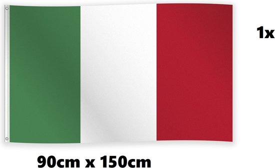Drapeau Italie 90cm x 150cm - Landen Italien National Championnat