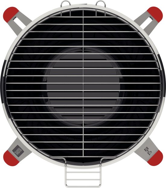 Brofuro - Barbecue - BBQ - Grillfust - BBQ Drum - Barrel - RVS - Ø40 - Houtskool van Brofuro — afbeelding 2
