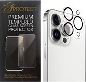 APROTECT® - Camera Lens protector geschikt voor iPhone 13 Pro/13 Pro Max - Tempered glass - Geschikt voor iPhone 13 Pro/13 Pro Max - Camera Screen protector - Glasplaatje