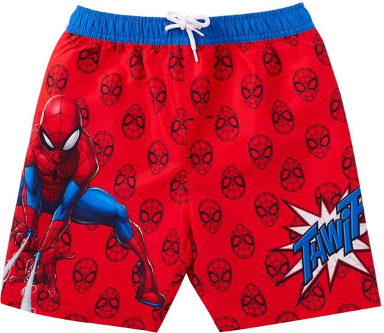 Marvel - Spiderman - Maillot de bain - Short de bain - Short de bain - Short de bain - Short de plage - Garçons - Junior - Taille 122/128 - Piscine