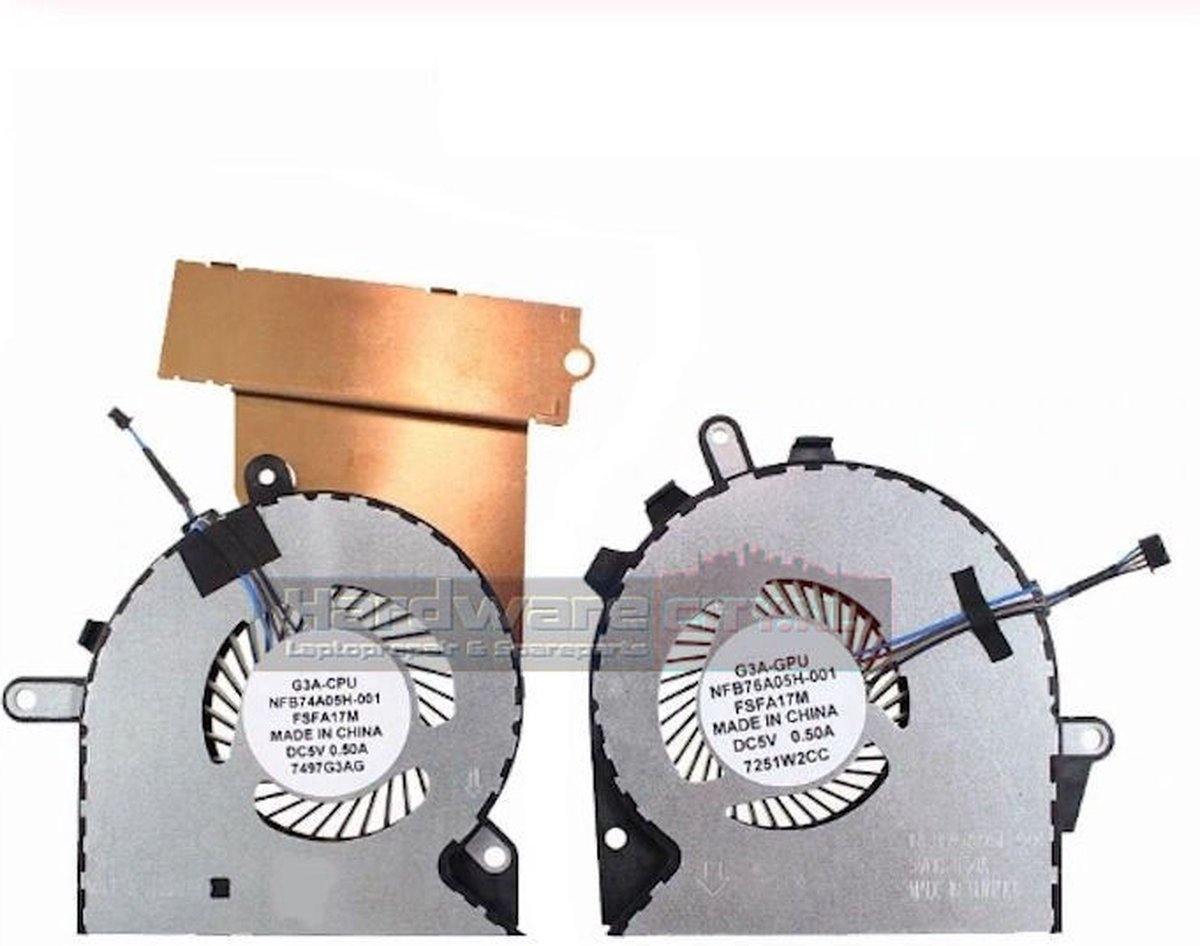 CPU + GPU koeler voor HP XRB85A05H005 set (L+R)