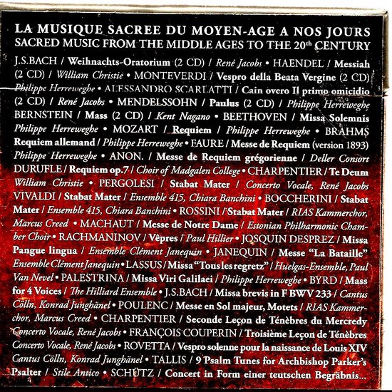Sacred Music - 29 cd box met 200 pagina boekwerkje | bol