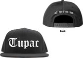 Tupac - All Eyez Snapback Pet - Zwart