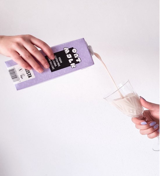 OAT MØLK: Havermelk Barista- Vegan Melkvervanger- zonder toegevoegde suiker 1L