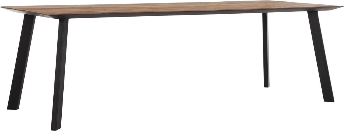 DTP home Eettafel Shape rechthoekig 250x100 cm – Gerecycled teakhout