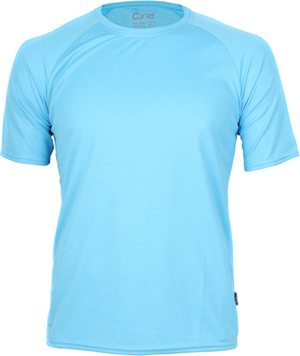 Herensportshirt 'Tech Tee' met korte mouwen Clear Blue - XXL