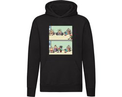 Grappige Hoodie - fitness - gym - bodybuilder - schoonmaker - grappig - trui - sweater - capuchon