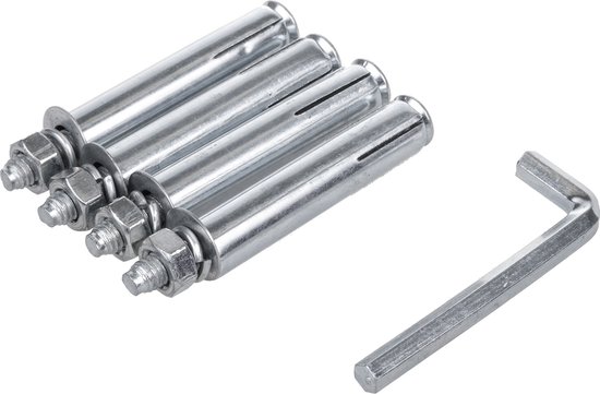 Maclean - Fiets muurbeugel - Fietsenrek - Wandmontage / Ophangsysteem - max. belasting 30kg - Zwart van Merkloos — afbeelding 4