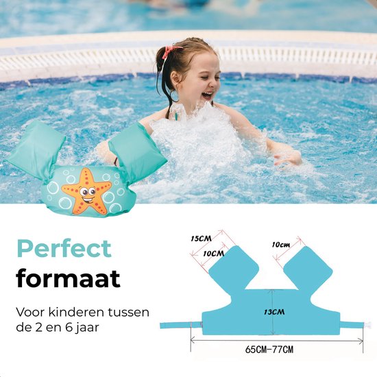 Puddle Jumper - Zwemvest - 2-6 jaar - 14-25kg - Zwemvest Kind - Ster - Zwembandjes - Drijfvest Kind
