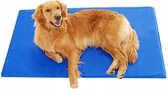 Aio - Tapis pour animaux / Tapis en gel rafraîchissant pour animaux de compagnie - 70 x 110 cm - Blauw