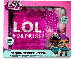 L.O.L. Surprise! Sequin Switch Secret Keeper dagboek met pailletten en UV-pen