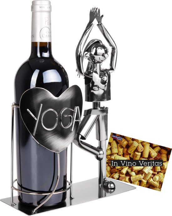 Porte-bouteille de vin Yoga | bol.com
