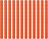 Fiets spaak reflector - 12 stuks - Oranje