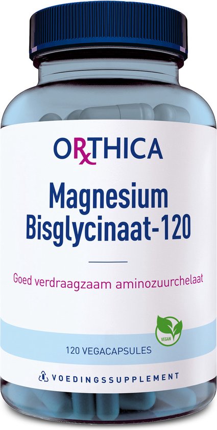 Orthica Magnesium Bisglycinaat-120 - 120 vcaps
