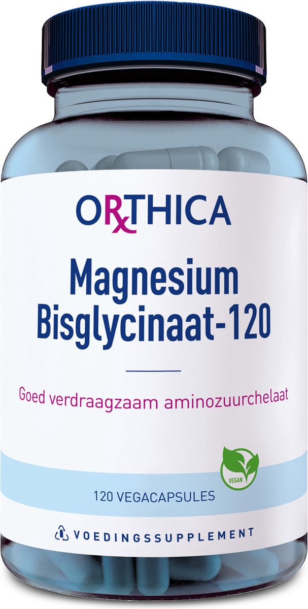 Goedkoopste Orthica Magnesium Bisglycinaat-120 - 120 vcaps