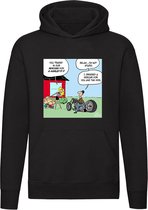 Motor Hoodie - relatie - voertuig - kinderen - grappig - trui - sweater - capuchon