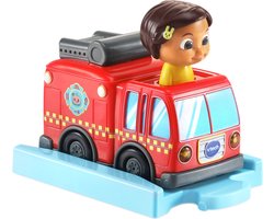 VTech Toet Toet Auto's CoComelon Nina's Brandweerwagen Speelfiguur - Speelgoed Auto - Educatief Baby Speelgoed - Vanaf 1,5 tot 5 Jaar