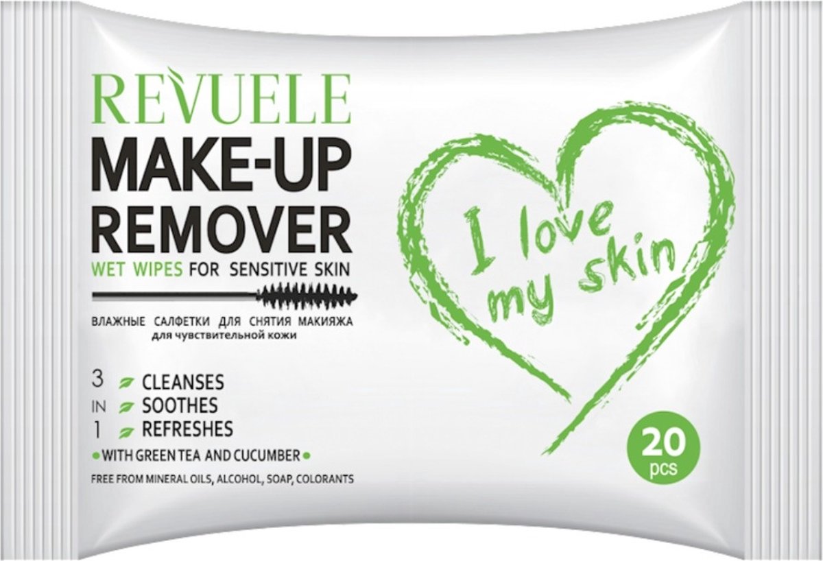 Goedkoopste Wet Wipes For Eyes and Face Sensitive Skin - 20pcs