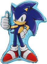 Sonic the Hedgehog - Folieballon - Helium ballon - 46x64Cm - Leeg - Kinderfeest - Verjaardag.