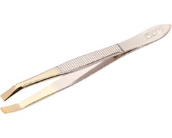 Sworth Solingen Epileer Pincet Geribbeld met Smalle Bek – SW12
