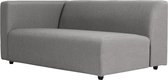 Lanterfant Max chaise lounge links - Aluminium - Weerbestendig