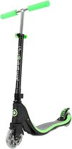 Globber Flow 125 Scooter - Black and Neon Green - Step