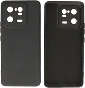 Fashion Backcover Telefoonhoesje - Color Hoesje - Geschikt voor de Xiaomi 13 Pro 5G - Zwart