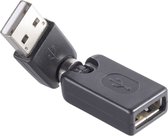 Renkforce USB 2.0 [1x prise USB-A 2.0 - 1x prise USB 2.0 A] Contacts plaqués or