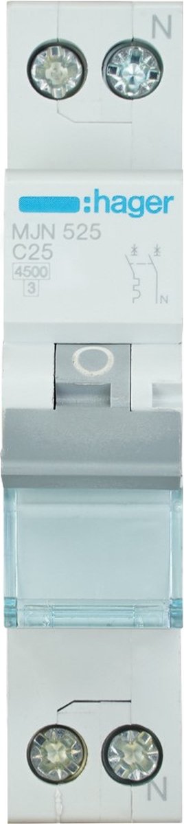 Hager MJN Stroomonderbreker - MJN525 - E2ZS9