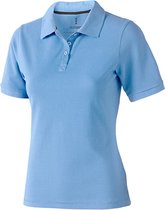 Ladies' Calgary Polo met korte mouwen Light Blue - M