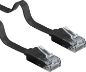 Wentronic CAT6 Netwerkkabel - RJ45 - Zwart - 7 m