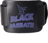 Black Sabbath - Logo & Creature - leren Polsband