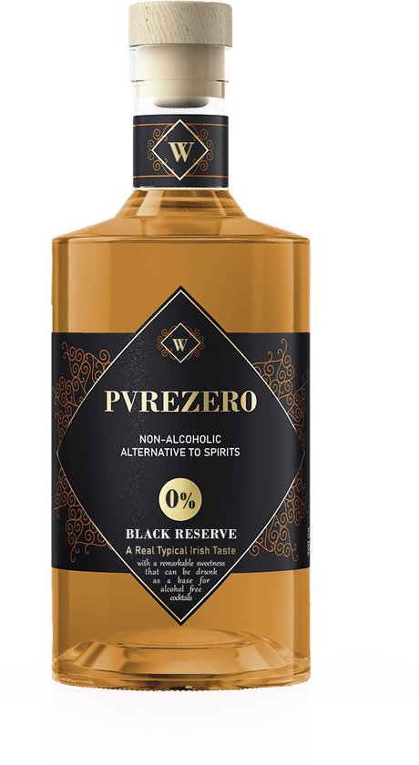 PVREZERO Whisky sans alcool Sans alcool 0,00%, Belgique, sans gluten et  sans sulfite