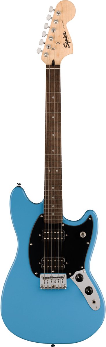Squier Sonic Mustang HH IL California Blue elektrische gitaar