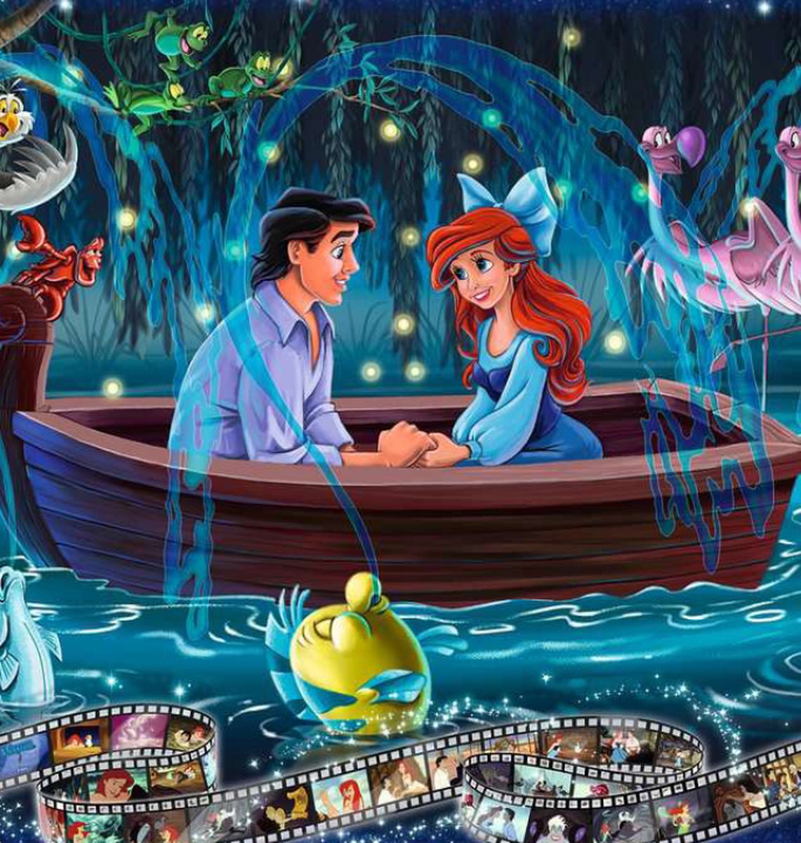 Ravensburger puzzel Disney AriÃ«l - Legpuzzel - 1000 stukjes — afbeelding 5