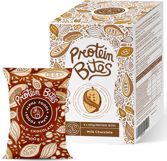 Protein Bites Milk Chocolate & Crispies Protein Snack, 78 Milk