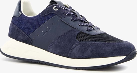 Sneakers Geox Model D Alhour Kleur Wit