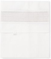 Drap bébé Koeka pour berceau Magique - coton - blanc - 80x100cm