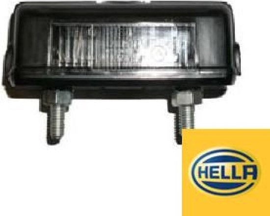 HELLA 2KA 001 378-041 Luce Targa - Montaggio, Interno - Sx/Dx