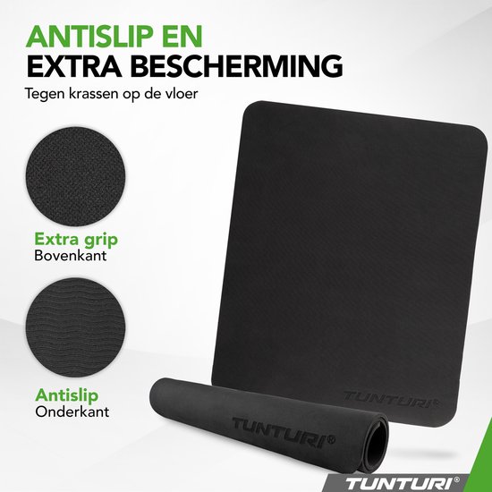 Antislipmat met extra grip bovenzijde en antislip onderzijde. Beschermt tegen krassen.