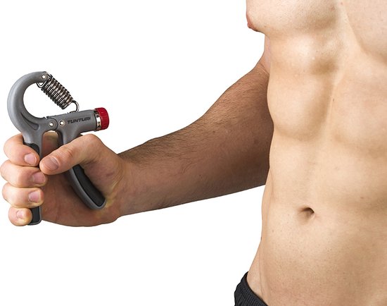 Tunturi Handtrainer - Handknijper - Knijphalter - Instelbaar - Zware Weerstand