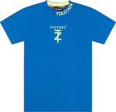 Touzani - T-shirt - GOROMO NAVY (170-176) - Kind - Voetbalshirt - Sportshirt